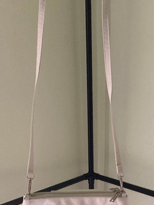 Lancaster Paris off-white crossbody bag, like new