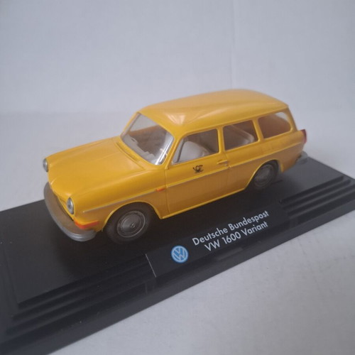 Wiking VW 1600 Variant Deutsche Bundespost model used 1:40 scale