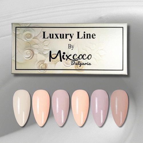 Mixcoco gel nail polish collection new, 6 pieces of 7.5 ml