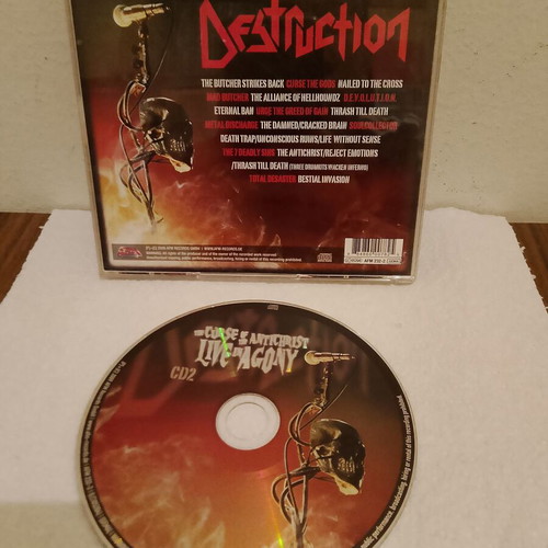 Destruction The Curse of the AntiChrist 2xCD like new, metal