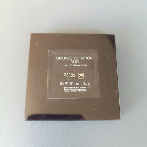 Yves Saint Laurent Ombre Vibration Duo Eye Shadow double used, green and gold