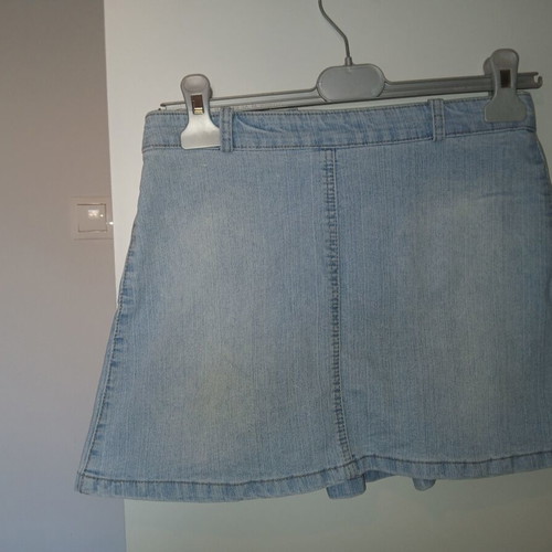 Mini jean skirt XFN JEANS like new, size XS-S, blue