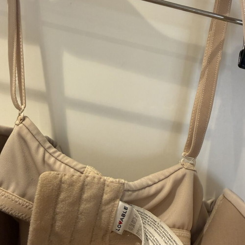 Lovable nude beige body suit shaper size S like new