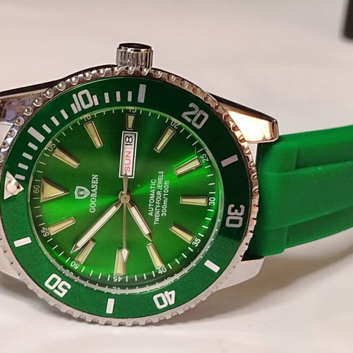 Goobasen Automatic Style Men's Watch Limited Edition Green