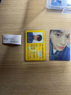 Lucas NCT WayV Resonance Pt2 Photocards like new, set