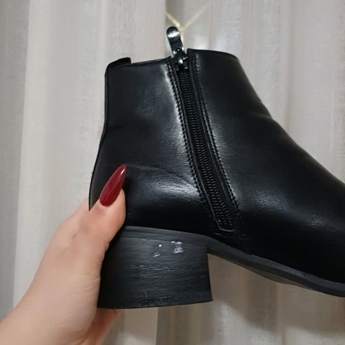 Bellucci black women's ankle boots used, size 37, with zippers