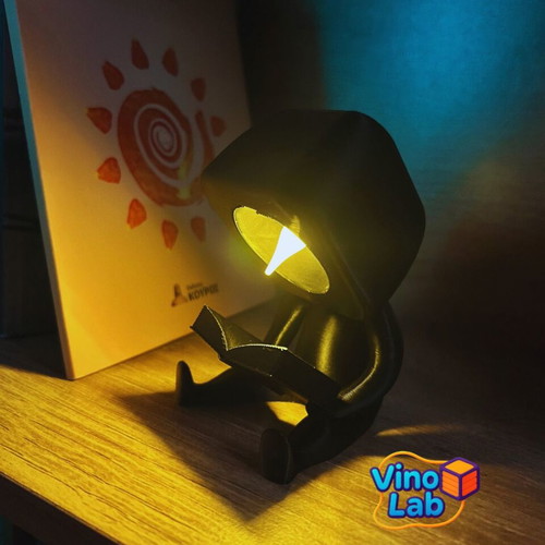 3D Printed Reader Lamp lighting fixture new