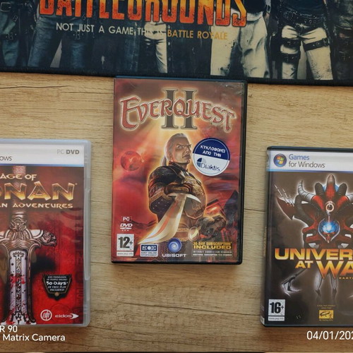 Pack of 3 retro PC games like new