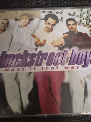 I Want It That Way single CD used by Backstreet Boys 1999