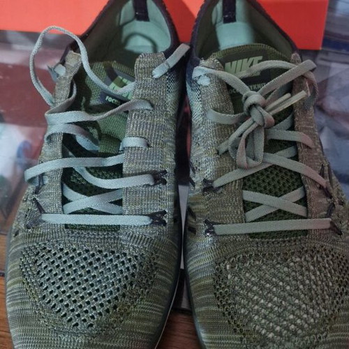 Nike Free TR Focus Flyknit women's athletic shoes size 41 new khaki