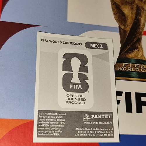 Mexico World Cup 2026 Panini Stickers new