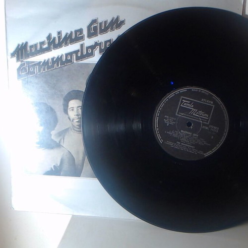 LP Commodores Machine Gun vinyl record used, 1974