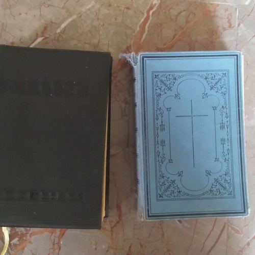Bible used, set of 2 books (1954, 1967)