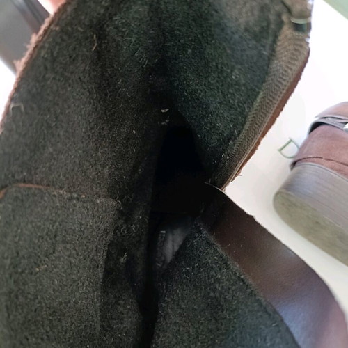 Dream Green brown suede ankle boots size 40 like new