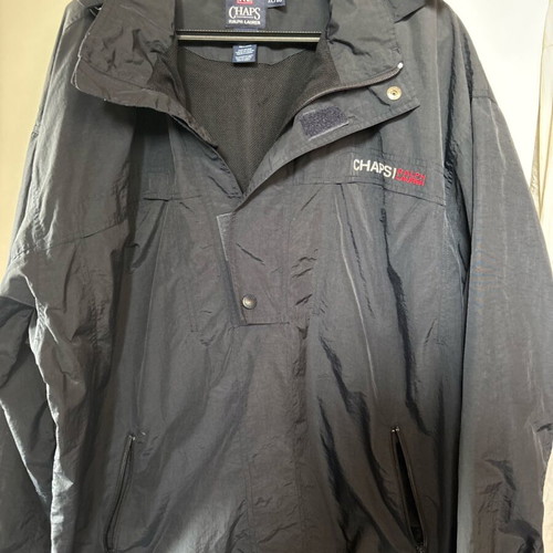 Ralph Lauren jacket used, size XL, blue with small mark