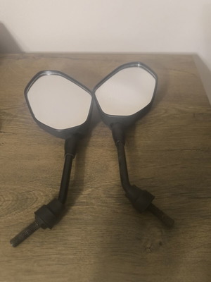 Motorcycle mirrors universal pair used