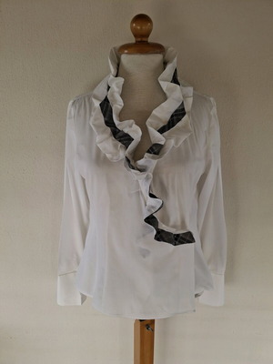 Forel shirt like new, size M-L, white