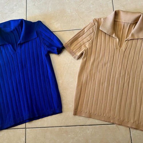 Blouses two in bright colors Small like new condition