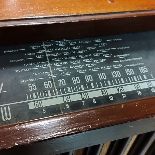 RCA Victor 5021 Sental Ranger AM radio used, made in Greece 1940