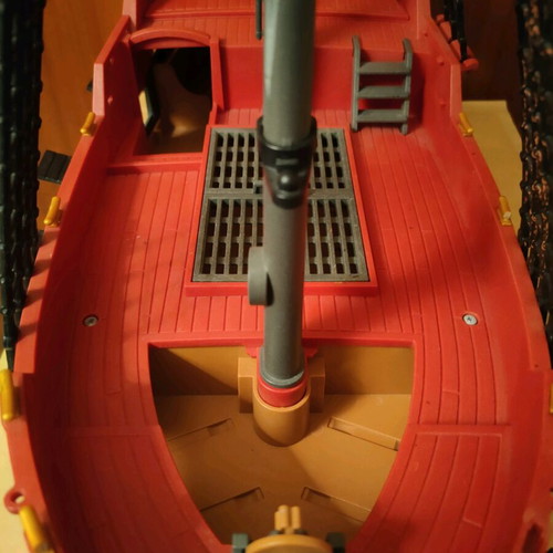 Playmobil 2000 geobra pirate ship used with missing parts