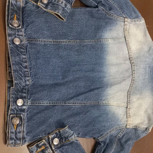 Denim jackets used, set of 2, blue
