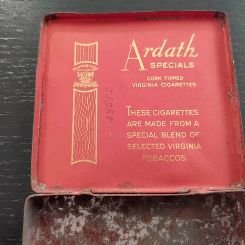 ardath cigarettes (Specials) KS-20-H - Indonesia Metal Ardath empty cigarette pack