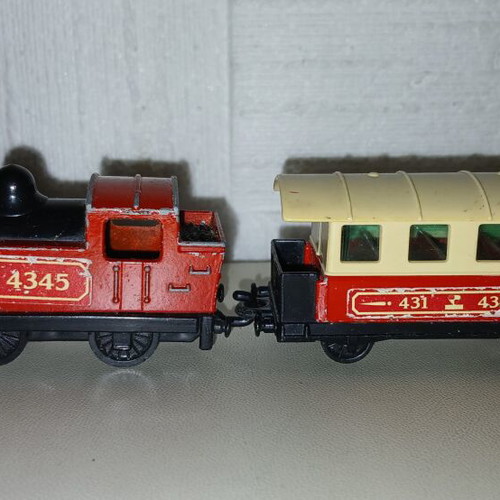 Matchbox train 1978 used, complete set