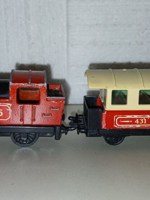 Matchbox τρένο 1978 μεταχειρισμένο, πακέτο όλα μαζί