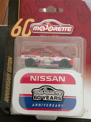 Αυτοκινητάκι Majorette Nissan 60 Years Anniversary Edition καινούργιο