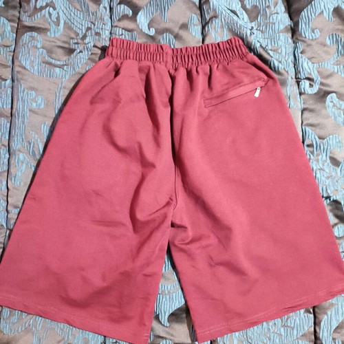 Men's shorts medium size like new, burgundy