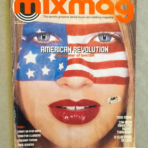 Mixmag September 2000 magazine used, electronic music and club culture