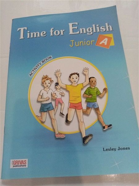  Time for english Junior A activity book, grivas kenourio