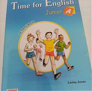 Time for english Junior A activity book, Γριβας καινούριο