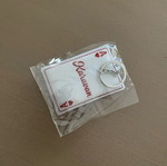 Karavan keychain new, white