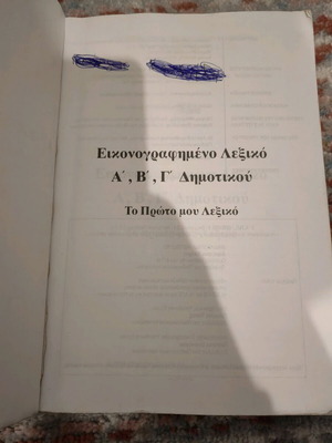 Illustrated Dictionary A, B, C Primary School used