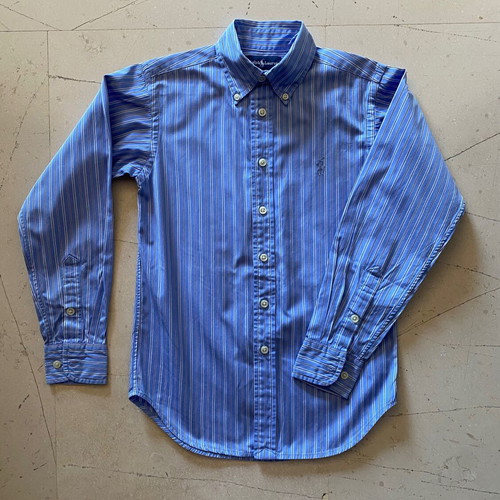 Polo Ralph Lauren kids shirt like new, blue striped, size 8