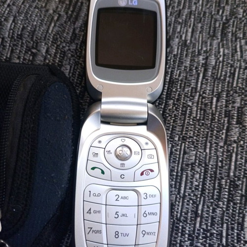LG KG220 mobile phone new clamshell model with case