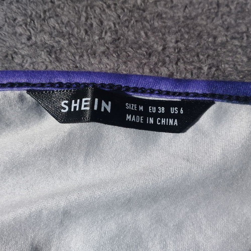 Tye Dye Top Shein like new, size M, black and purple