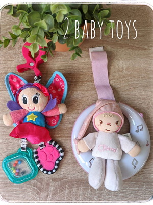 *price drop* Two baby toys kids toys baby chicco copii