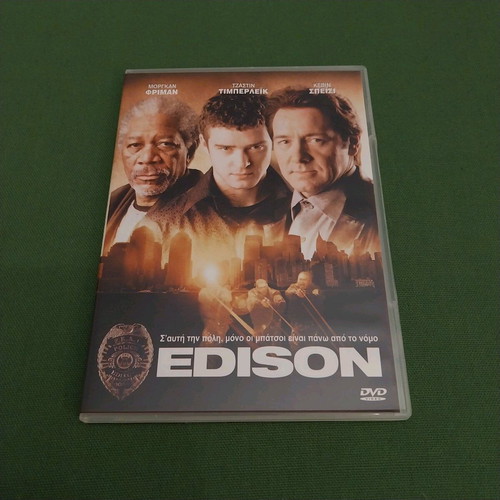 Edison DVD new, police crime movie with subtitles