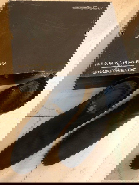 Skechers Mark Nason μποτάκια μαύρα αντρικά Νο 46
