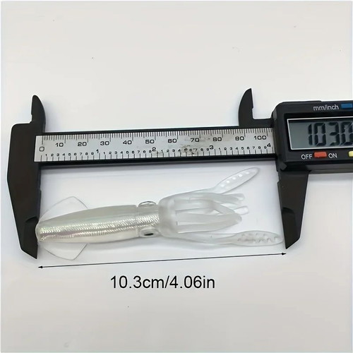 Set of 5 Artificial Squid Lures new for fishing