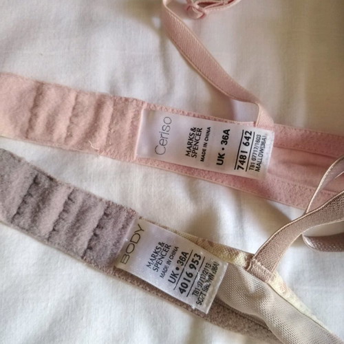 Marks & Spencer bras used, size 80A, pack of 2