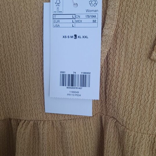 Ovs summer dress new, size large