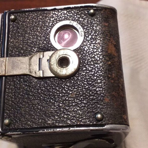 Rolleiflex Compur TLR vintage camera used with leather case