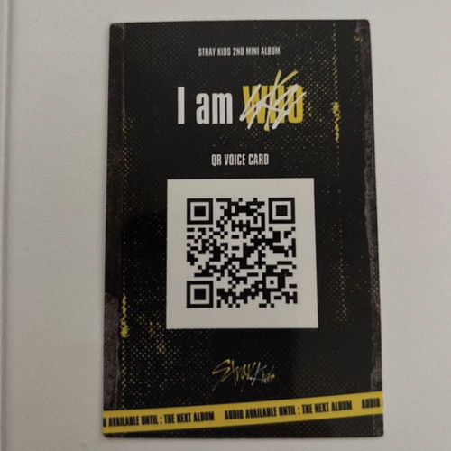 Stray Kids Seungmin I Am Who photocard used