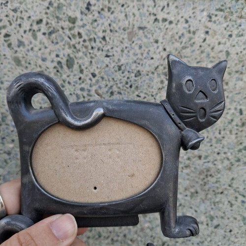 Pewter photo frames like new, set