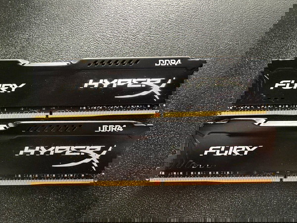RAM DDR4 KINGSTONE HYPERX FURY 2x4 GB 2666MHz