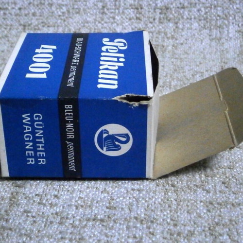 Pelikan 4001 Blue-Black Ink 70ml new, vintage, made in Germany