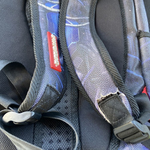Sprayground Beckham JR backpack used, blue